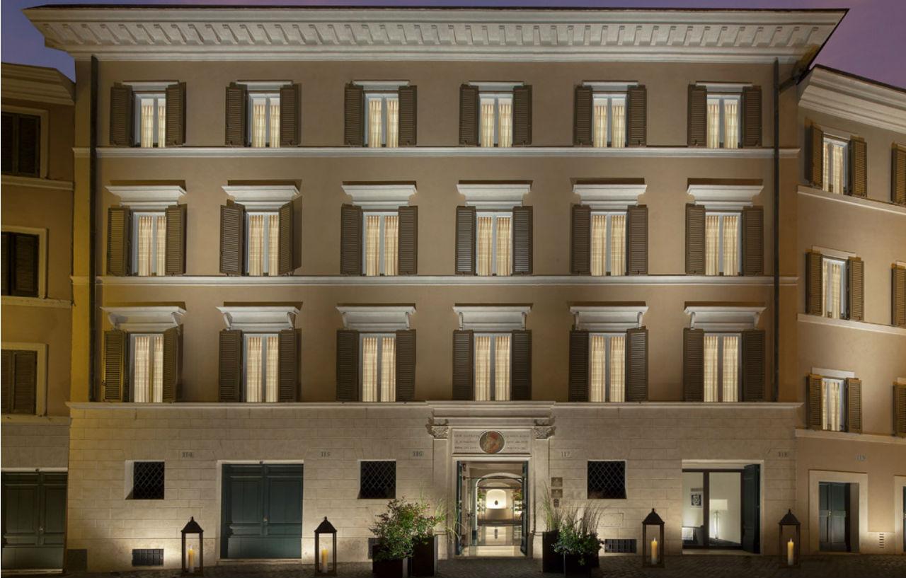 רומא Palazzo Scanderbeg מראה חיצוני תמונה