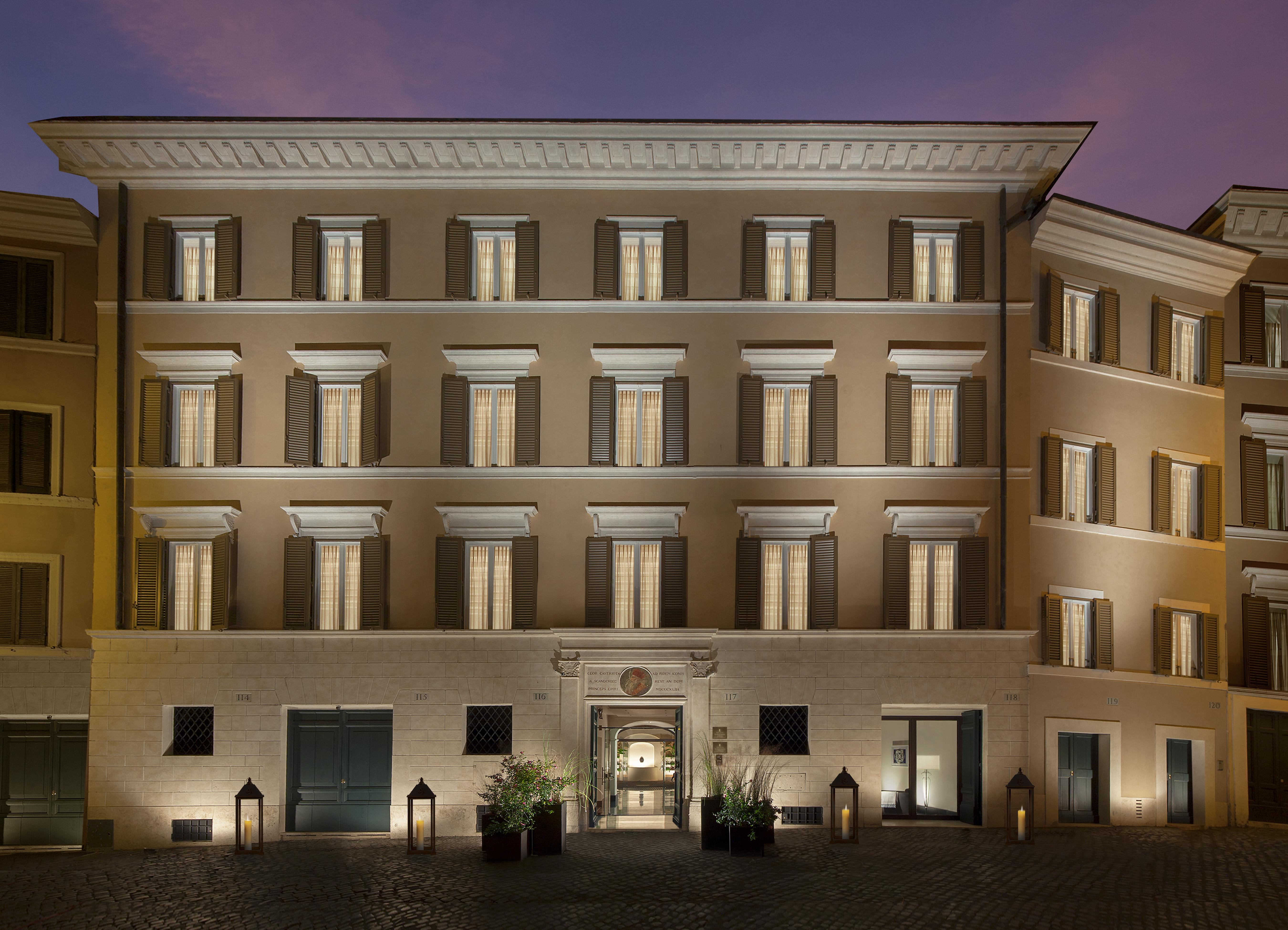 רומא Palazzo Scanderbeg מראה חיצוני תמונה